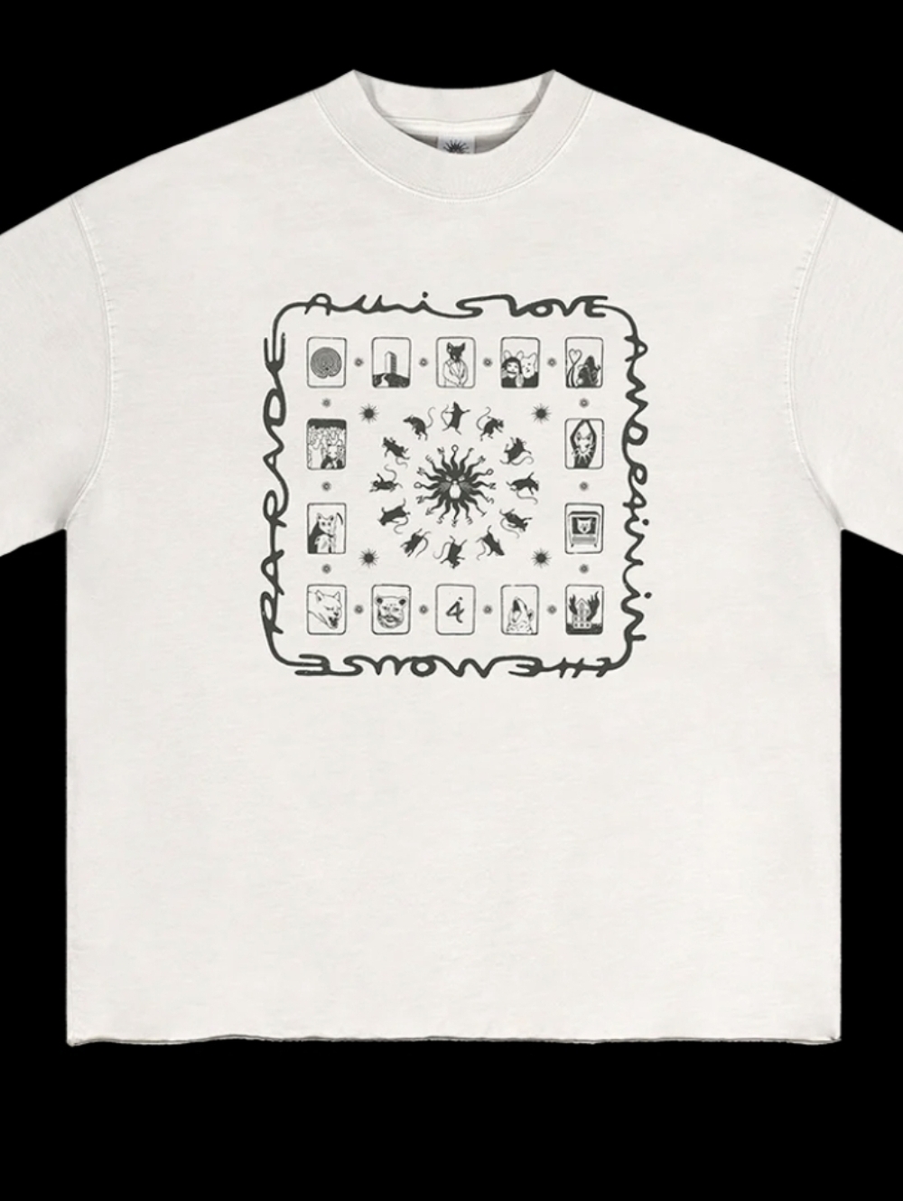 Of Monsters and Men All Is Love & Pain Tour Tee White XS Official Merch - Picture 2 of 5